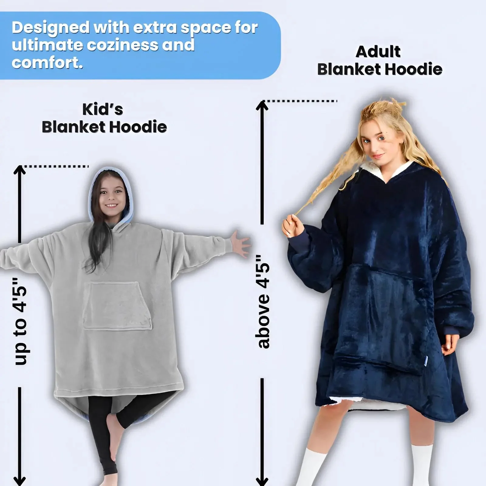 Cozy Warm Blanket Hoodie - Image 4